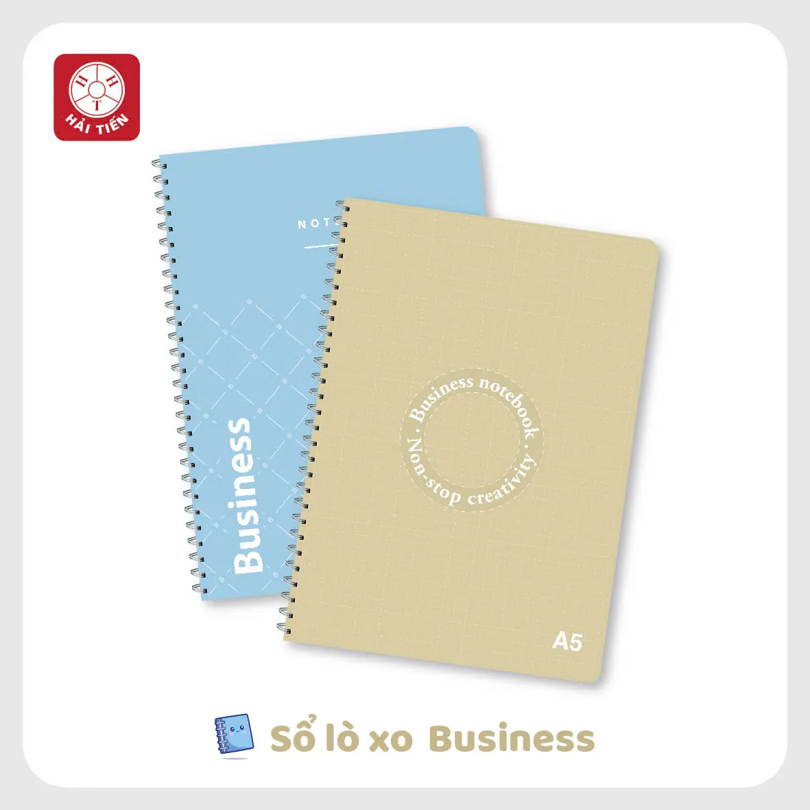 Sổ lò xo Hải Tiến Business 100 trang 70gsm
