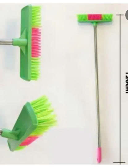 Cây chà sàn cán Inox - cán dài 1m2 - Lông cứng