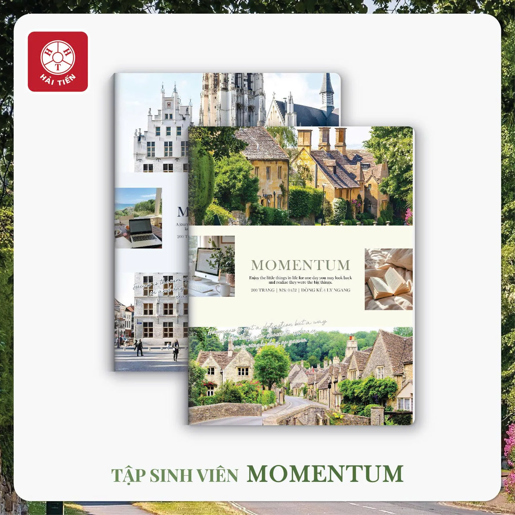 Tập SV Hải Tến Momentum 0452 60gsm, 200tr, 4 ly ngang (5/70)