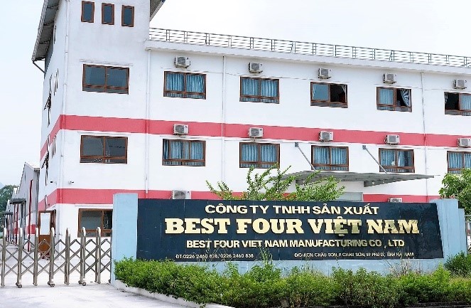 Nhà máy BEST FOUR Việt Nam