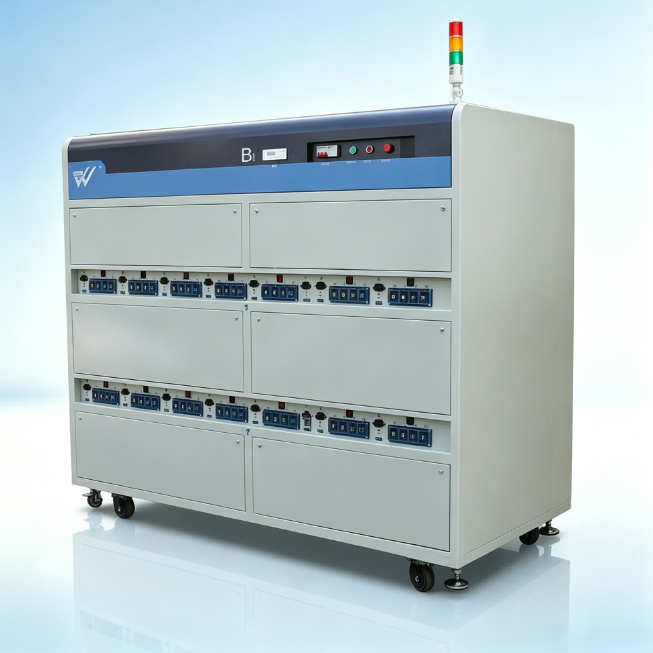 Tủ kiểm tra sạc sả pin tổng công suất 26kw