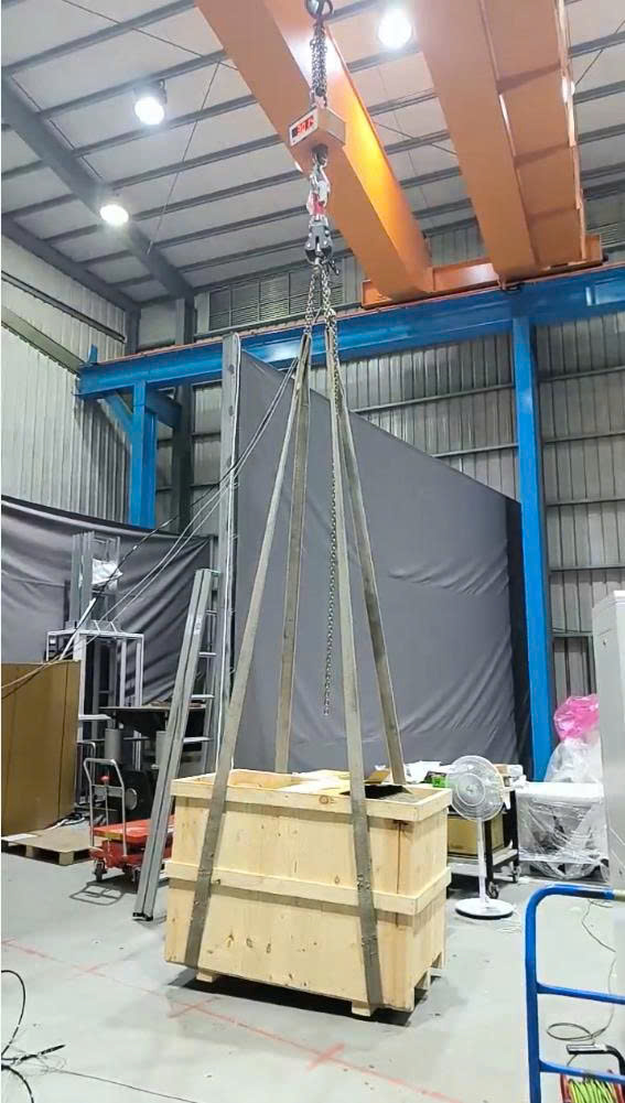 Máy Thử Thả Rơi Pallet Drop Test Release Hook