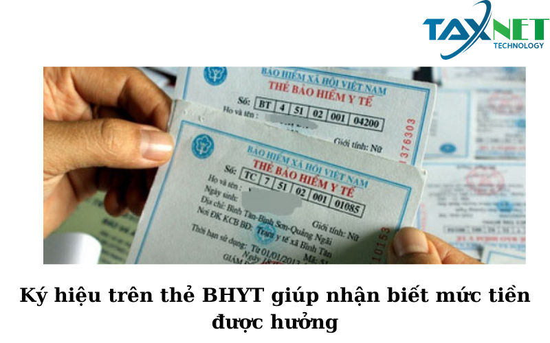 Ký hiệu trên thẻ BHYT giúp nhận biết mức tiền được hưởng