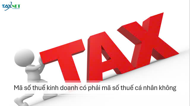 Mã số thuế hộ kinh doanh có phải mã số thuế cá nhân không