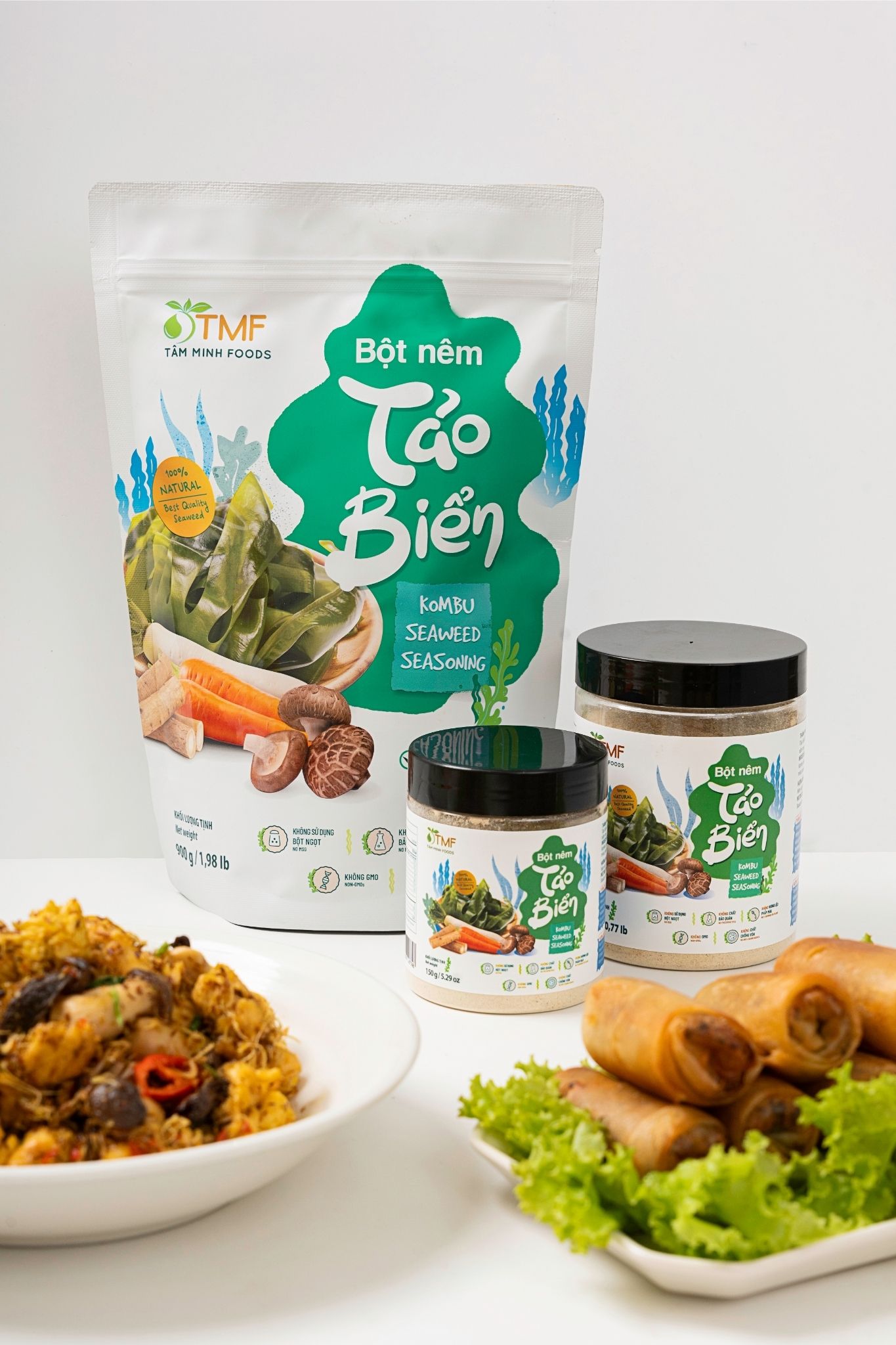 SEAWEED SEASONING POWDER (JAR 350G)