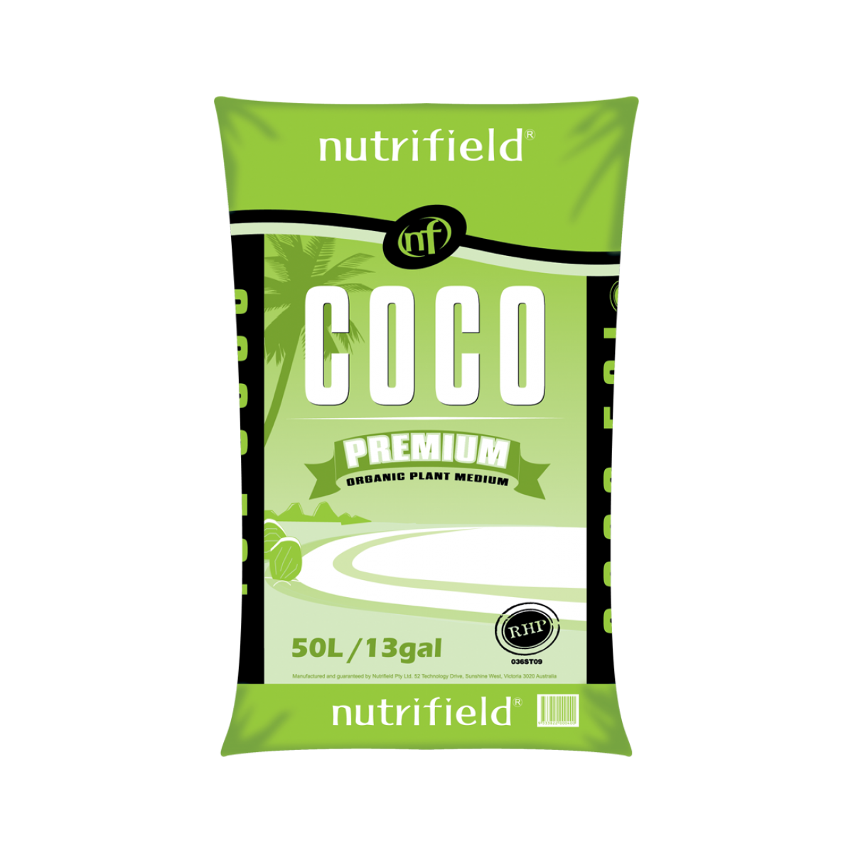 Nutrifield Coco Premium 50L RHP certified