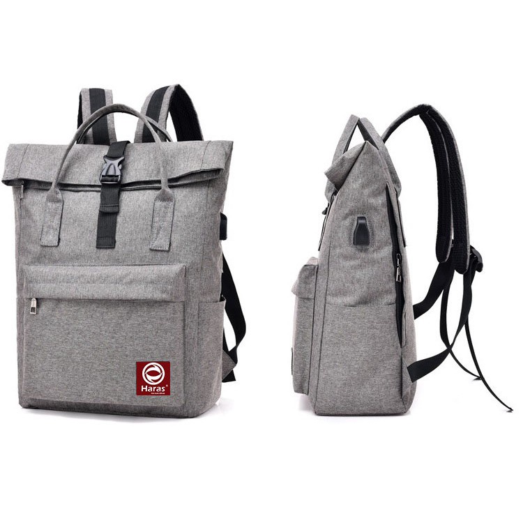 Balo unisex có cổng sạc thời trang HR229 - Haras