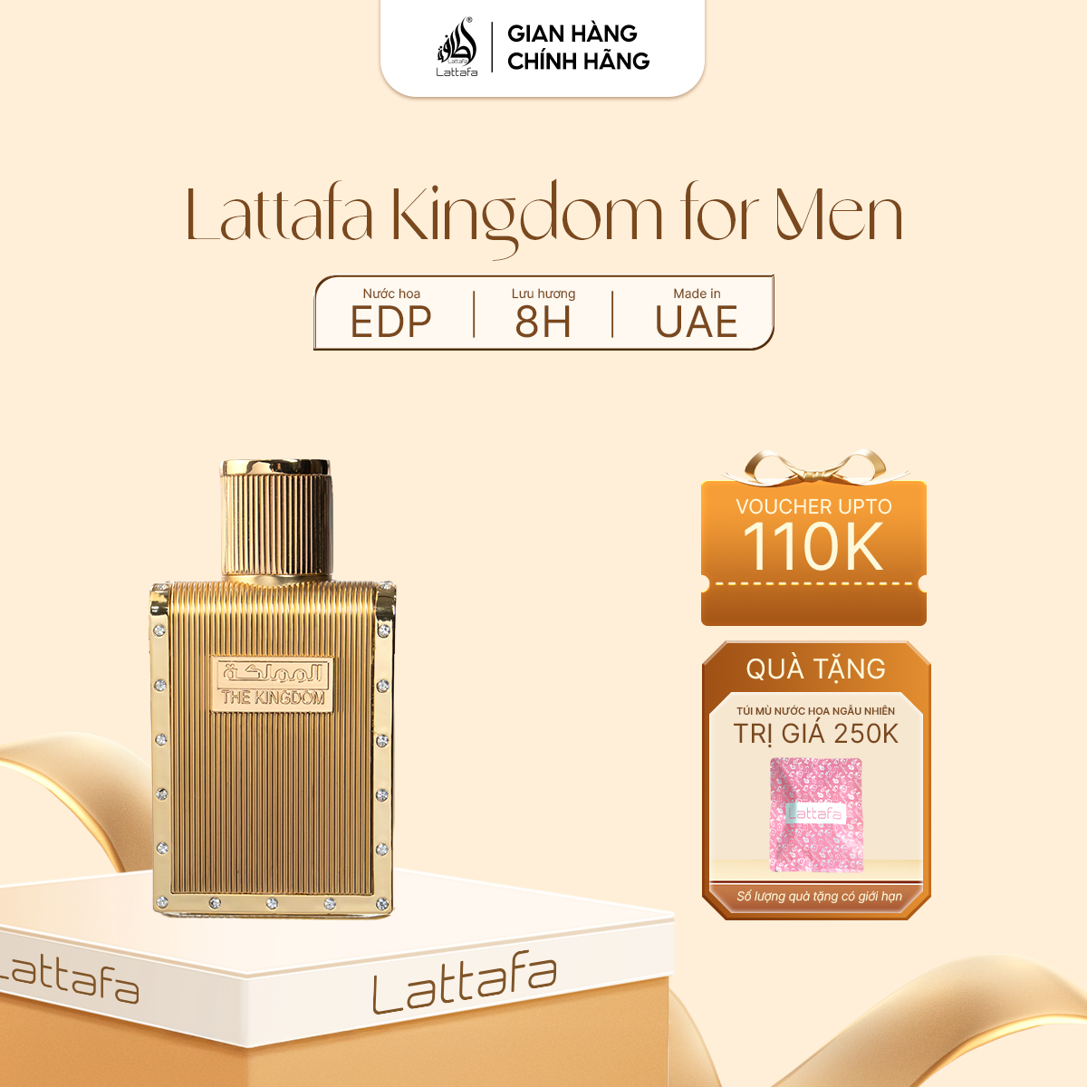 Lattafa Kingdom for Men