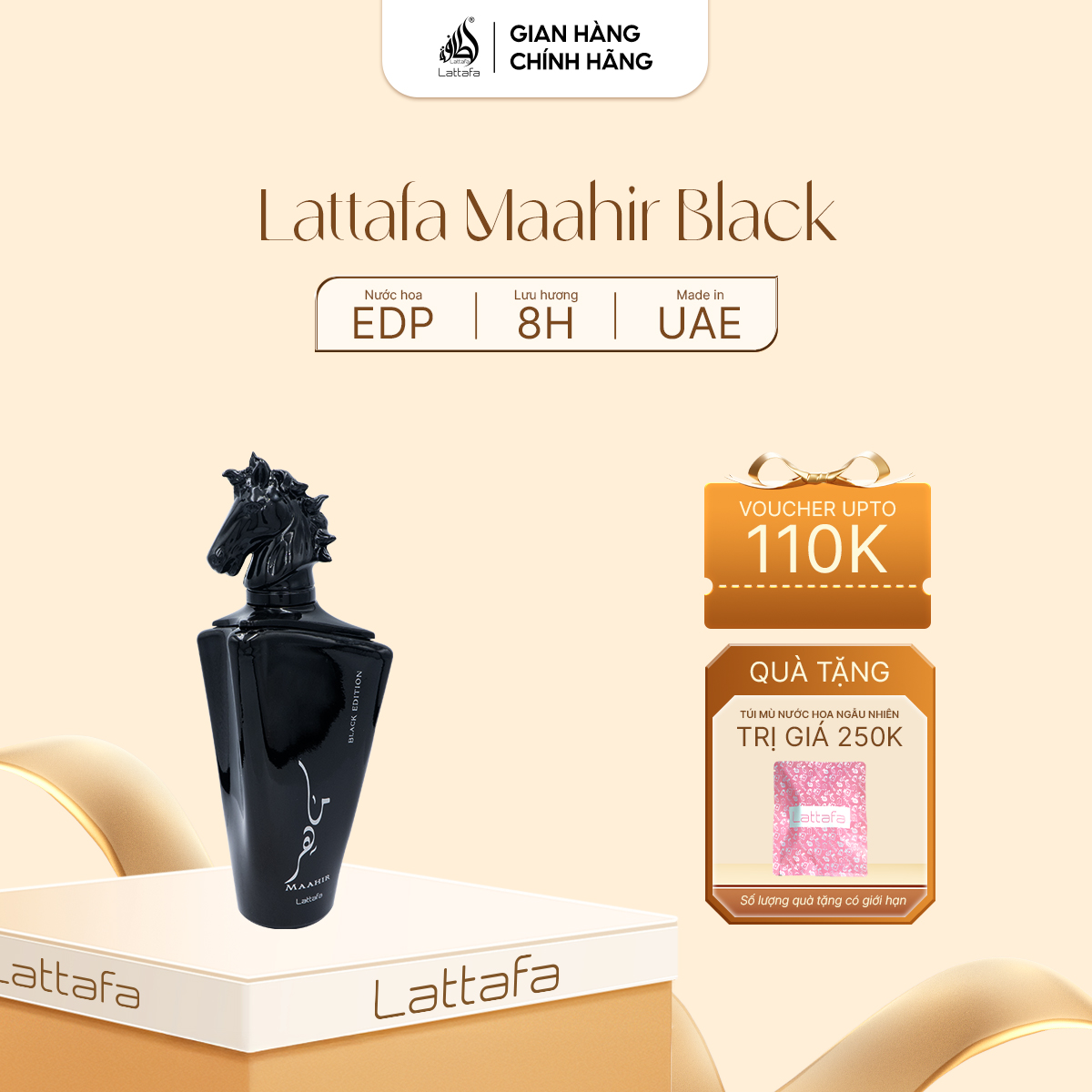 Lattafa Maahir Black