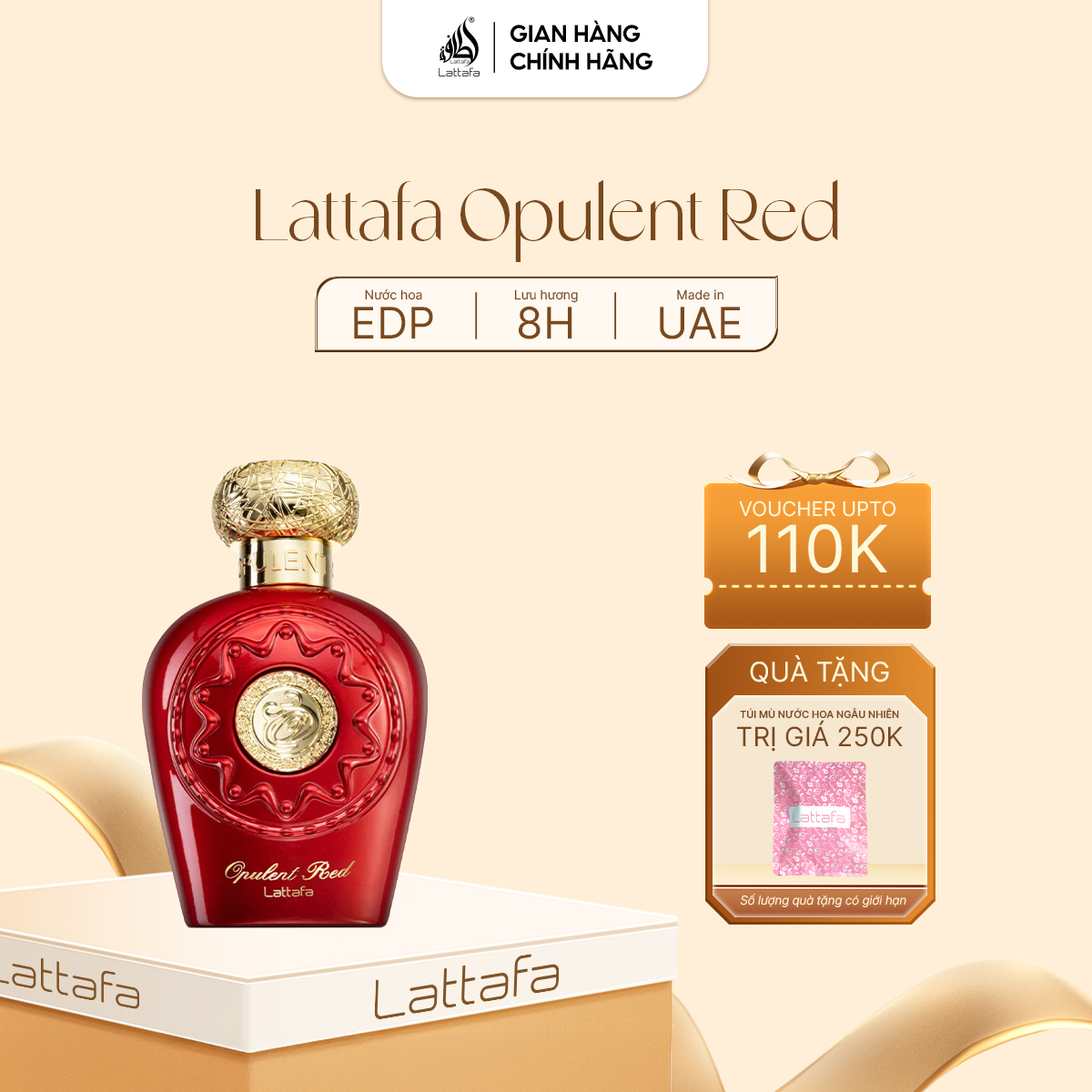 Lattafa Opulent Red