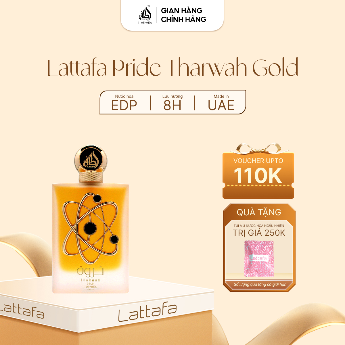 Lattafa Pride Tharwah Gold