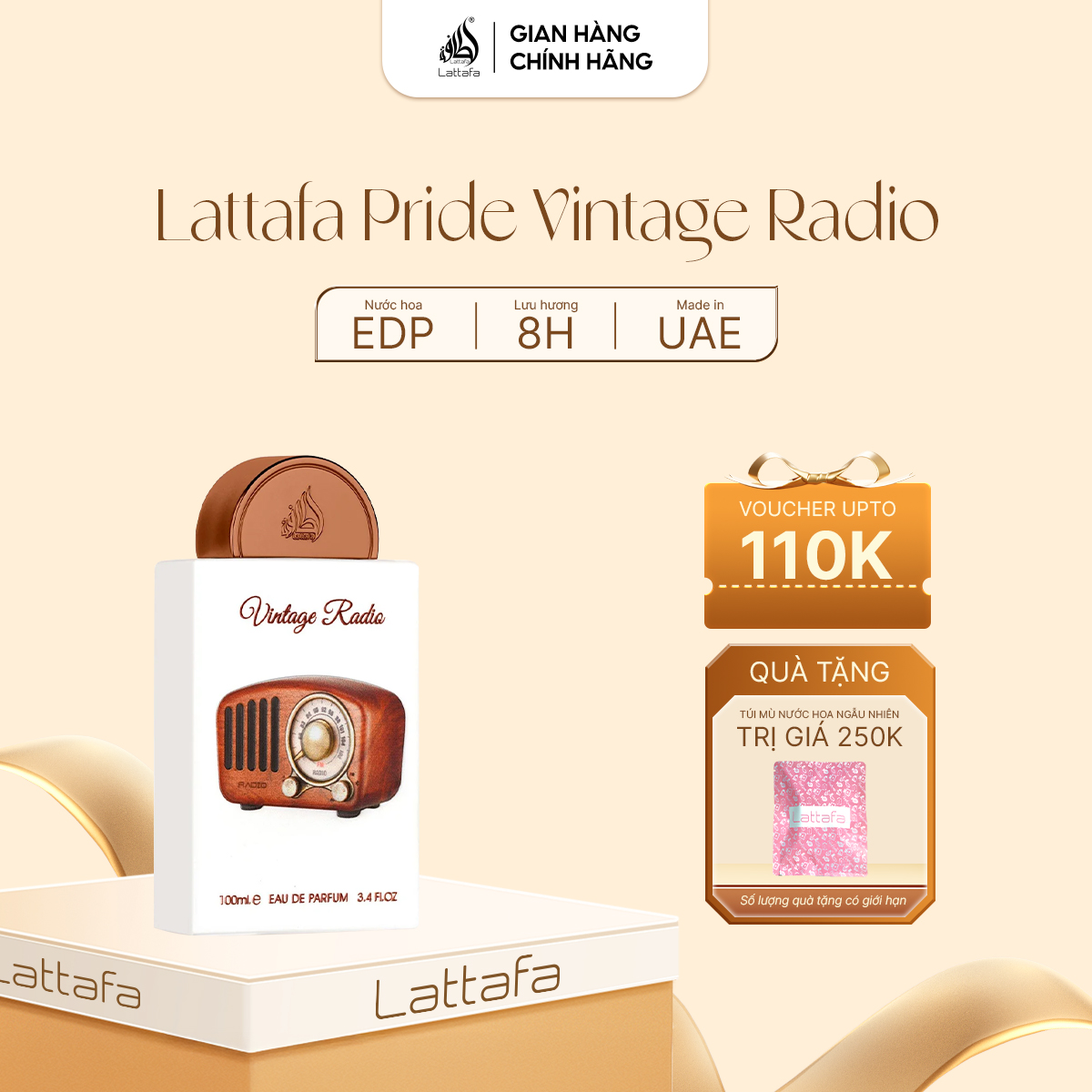 Lattafa Pride Vintage Radio
