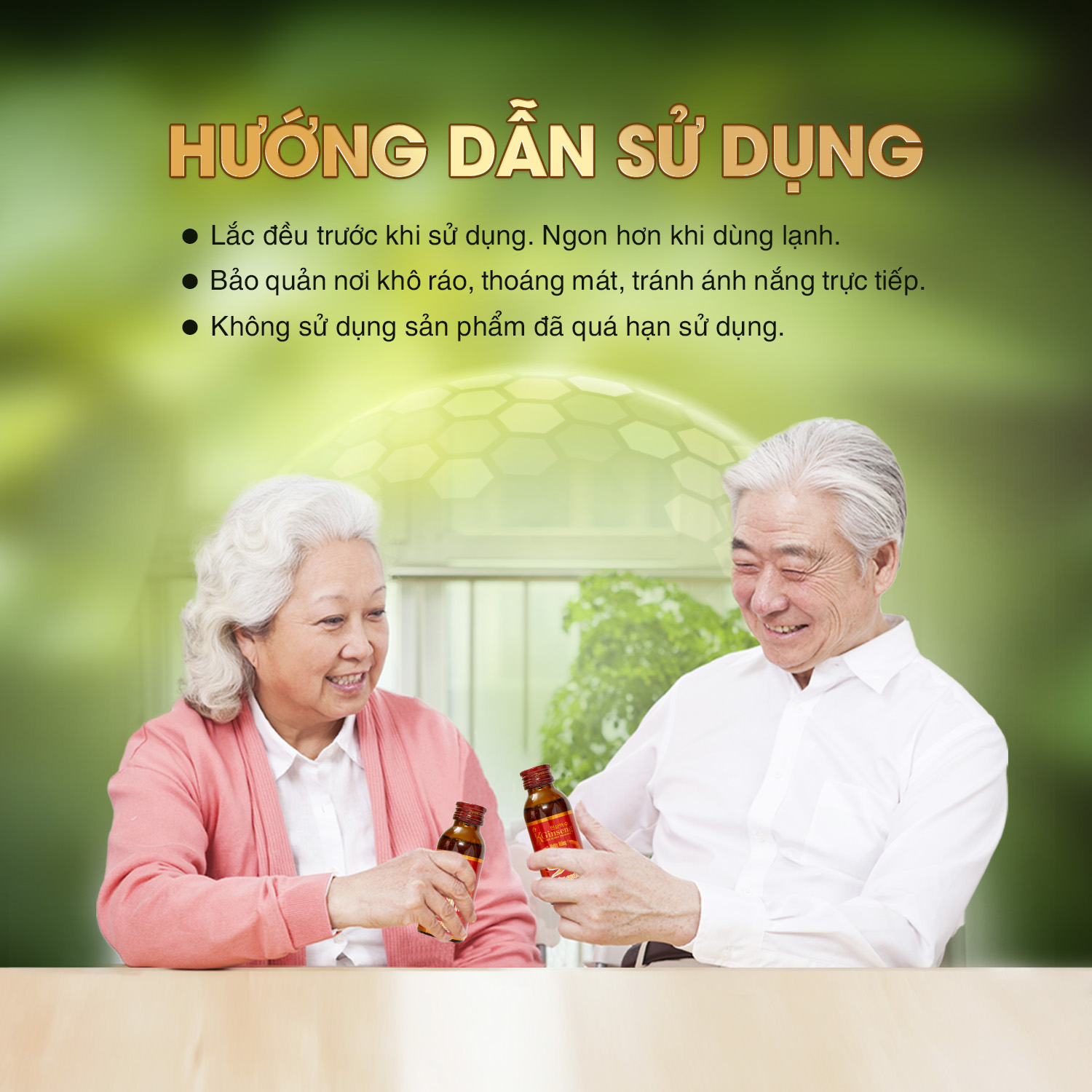 Nước Hồng Sâm Hàn Quốc KGinseng Đông Trùng Hạ Thảo - Lọ 100ml