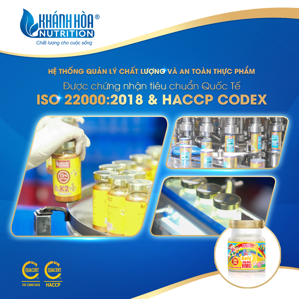 Block Nước Yến Sào Cho Bé KIDGROW Gold 25% tổ yến plus HMO (Block 6 lọ x 70ml)