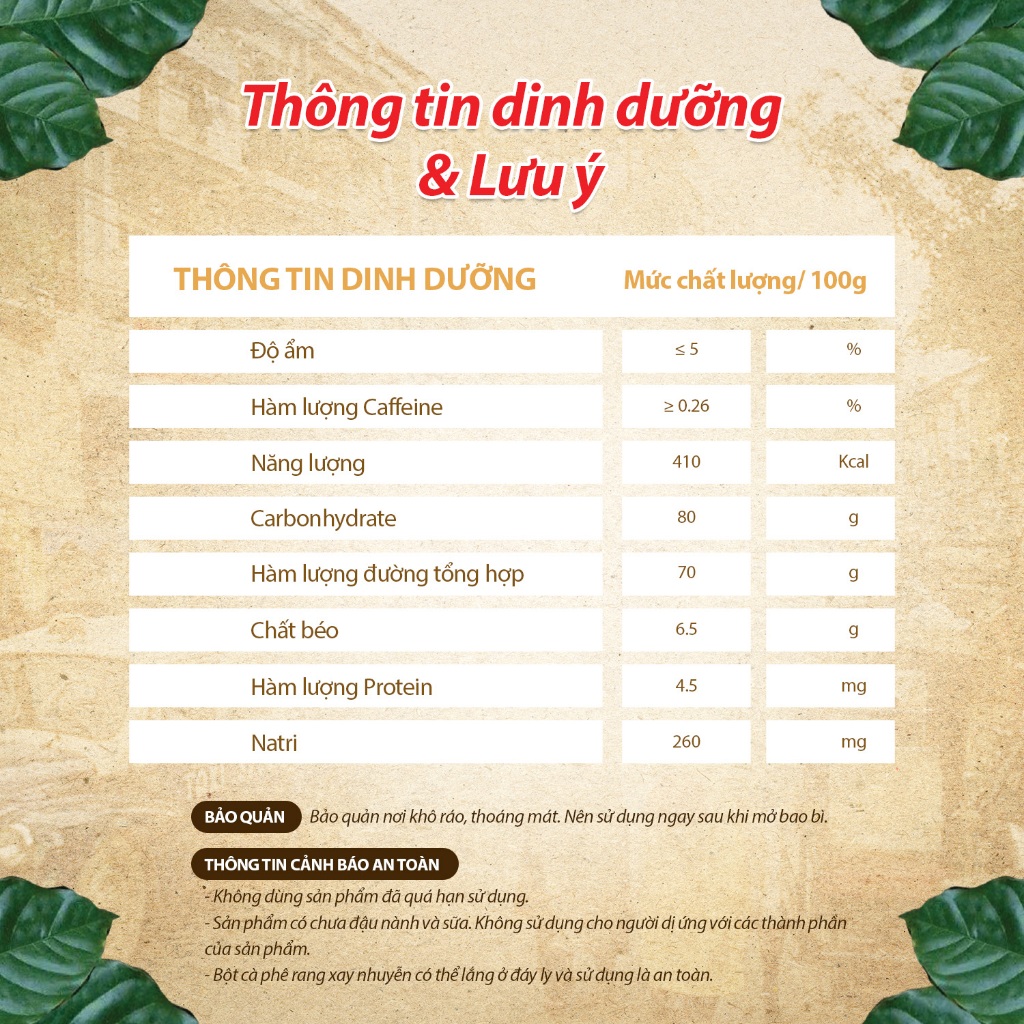 Cà Phê Sữa Rang Xay Hòa Tan 3IN1 LOVE’IN SAIGON CAFE - Khánh Hòa NutriFoods (Túi 18 gói x 18g)