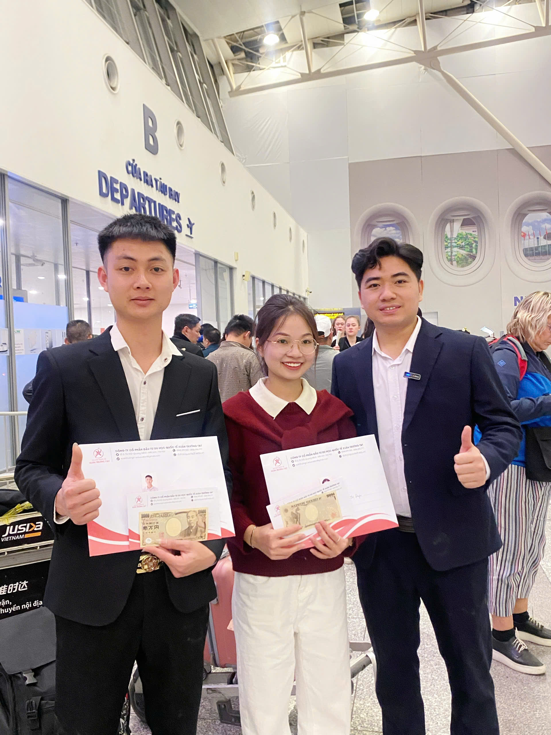 🎉✈️ CHÚC MỪNG HỌC VIÊN NGUYỄN VĂN THIẾT & NGUYỄN THỊ DUYÊN- XIN CHÀO TOKYO