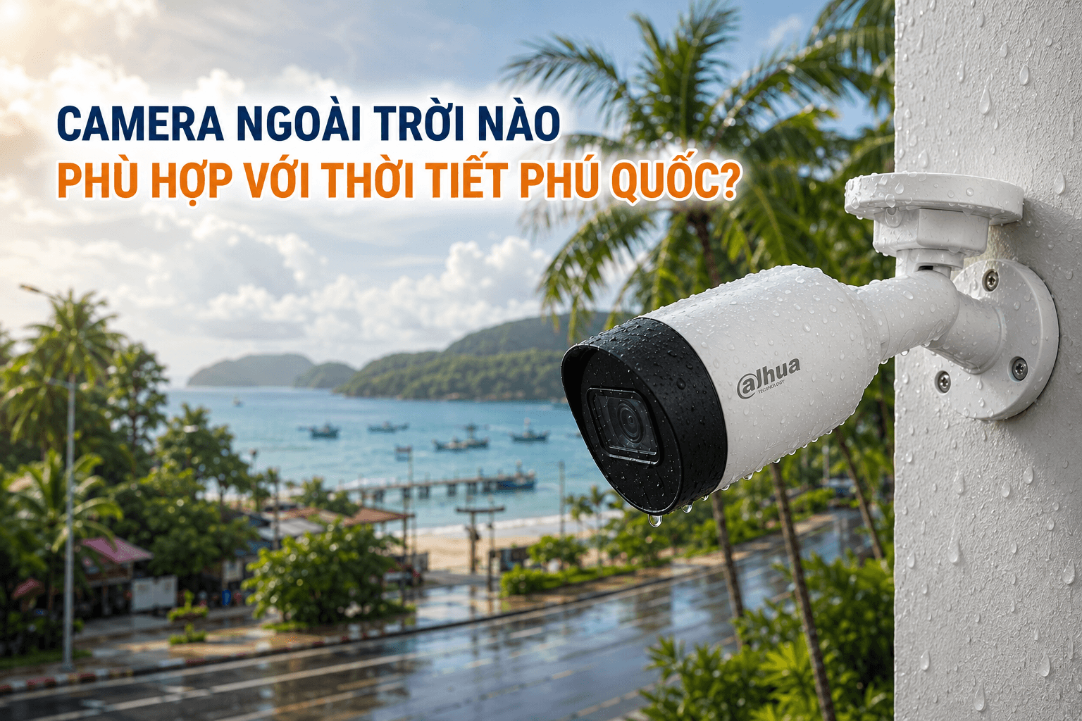 Camera Ngoài Trời Nào Phù Hợp Với Thời Tiết Phú Quốc?