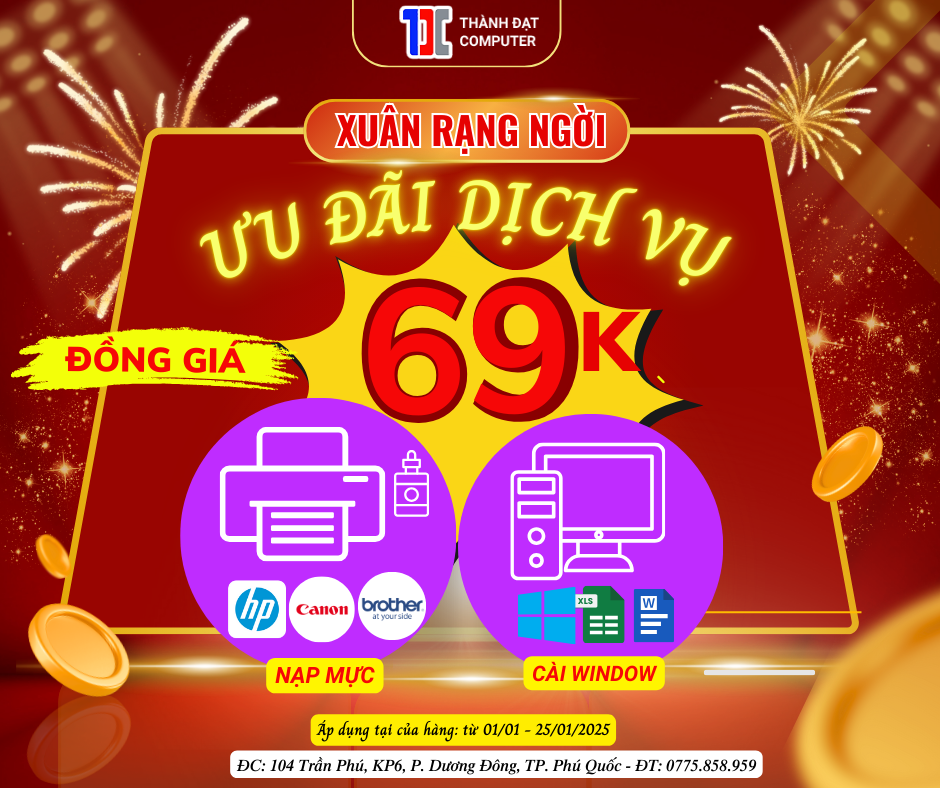 Ưu đãi dịch vụ cuối cùng đồng giá 69k