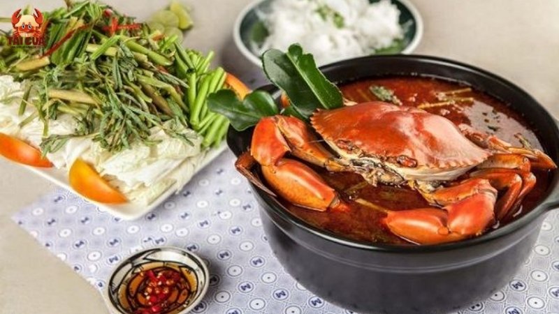 Lẩu cua biển