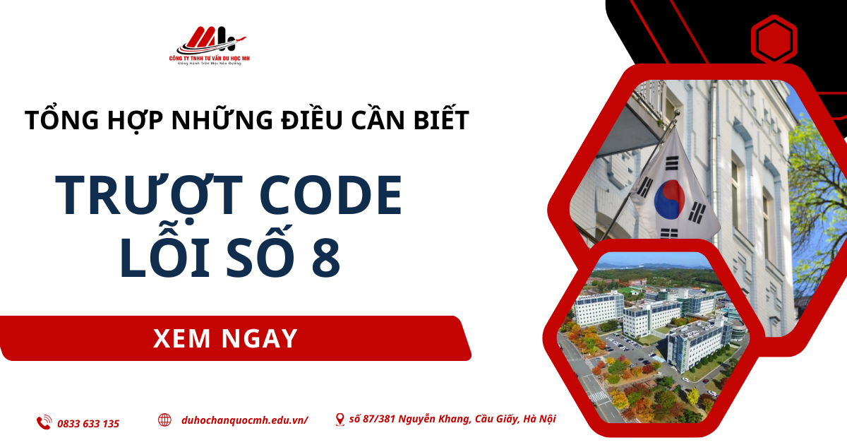 TỔNG HỢP NHỮNG ĐIỀU CẦN BIẾT VỀ TRƯỢT CODE LỖI SỐ 8