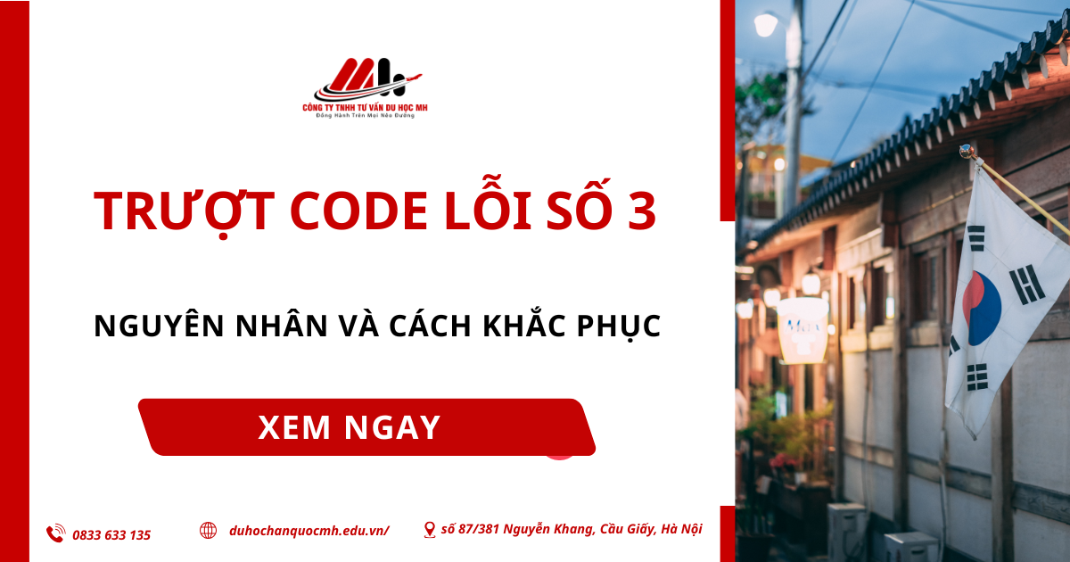 TRƯỢT CODE LỖI SỐ 3 - NGUYÊN NHÂN VÀ CÁCH KHẮC PHỤC.