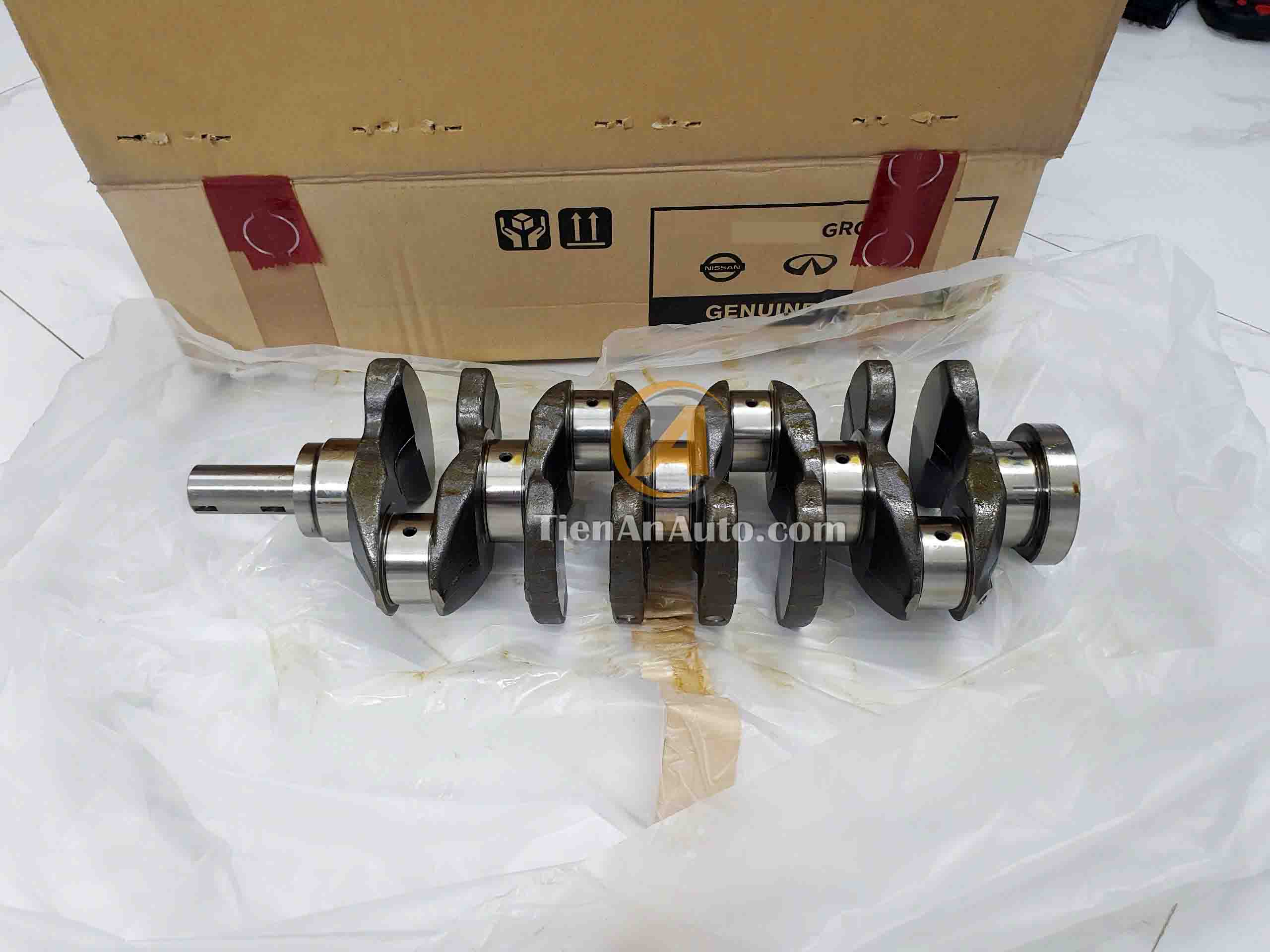 Trục Cơ Nissan Navara D40, NP300 – Mã 12200KH40B | Phụ Tùng Ô Tô Tiến An