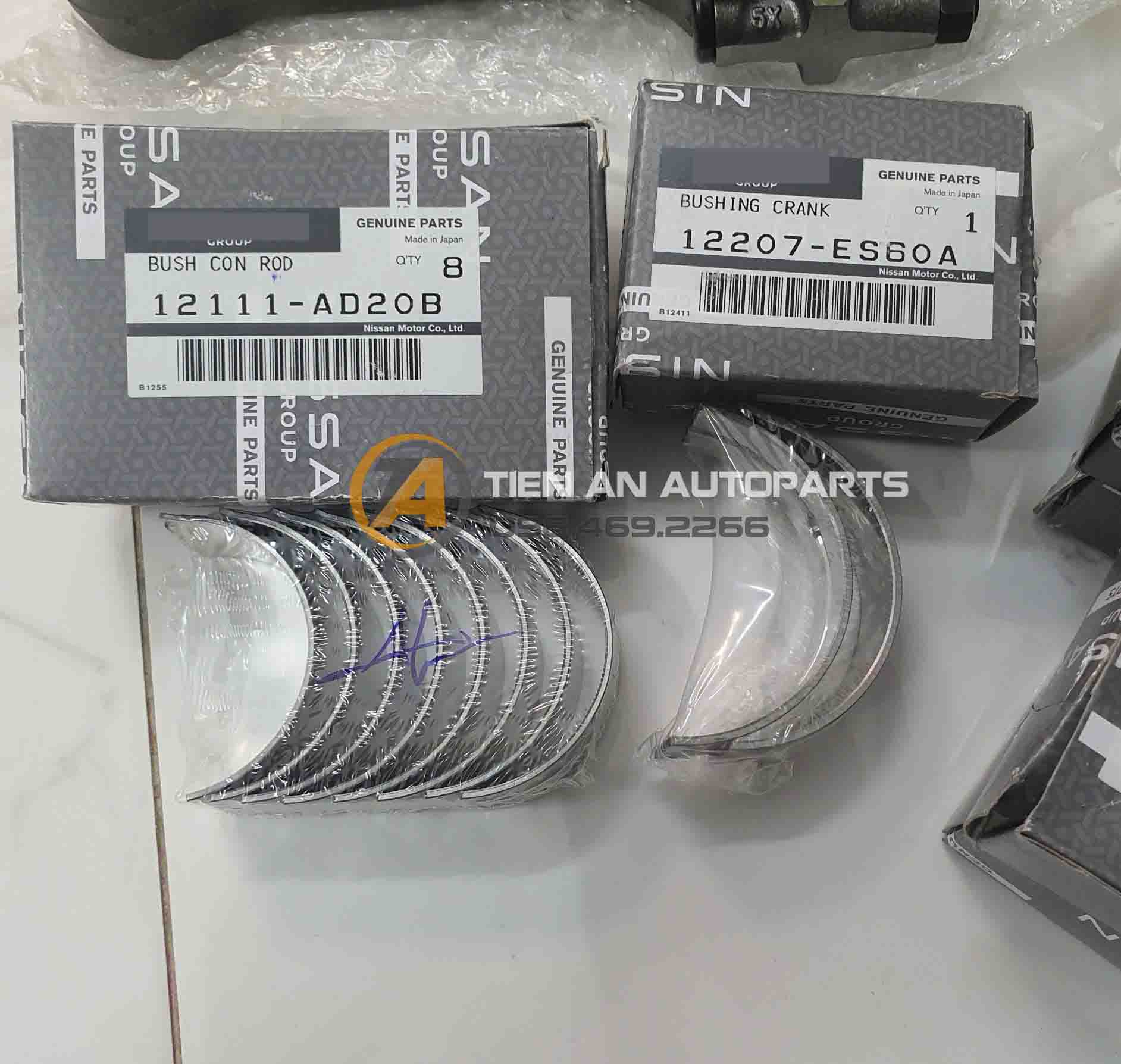 Bộ Bạc Biên - Bạc Balie Nissan Navara D40 – Mã 12111-AD20B, 12207ES60A | Phụ Tùng Ô Tô Tiến An