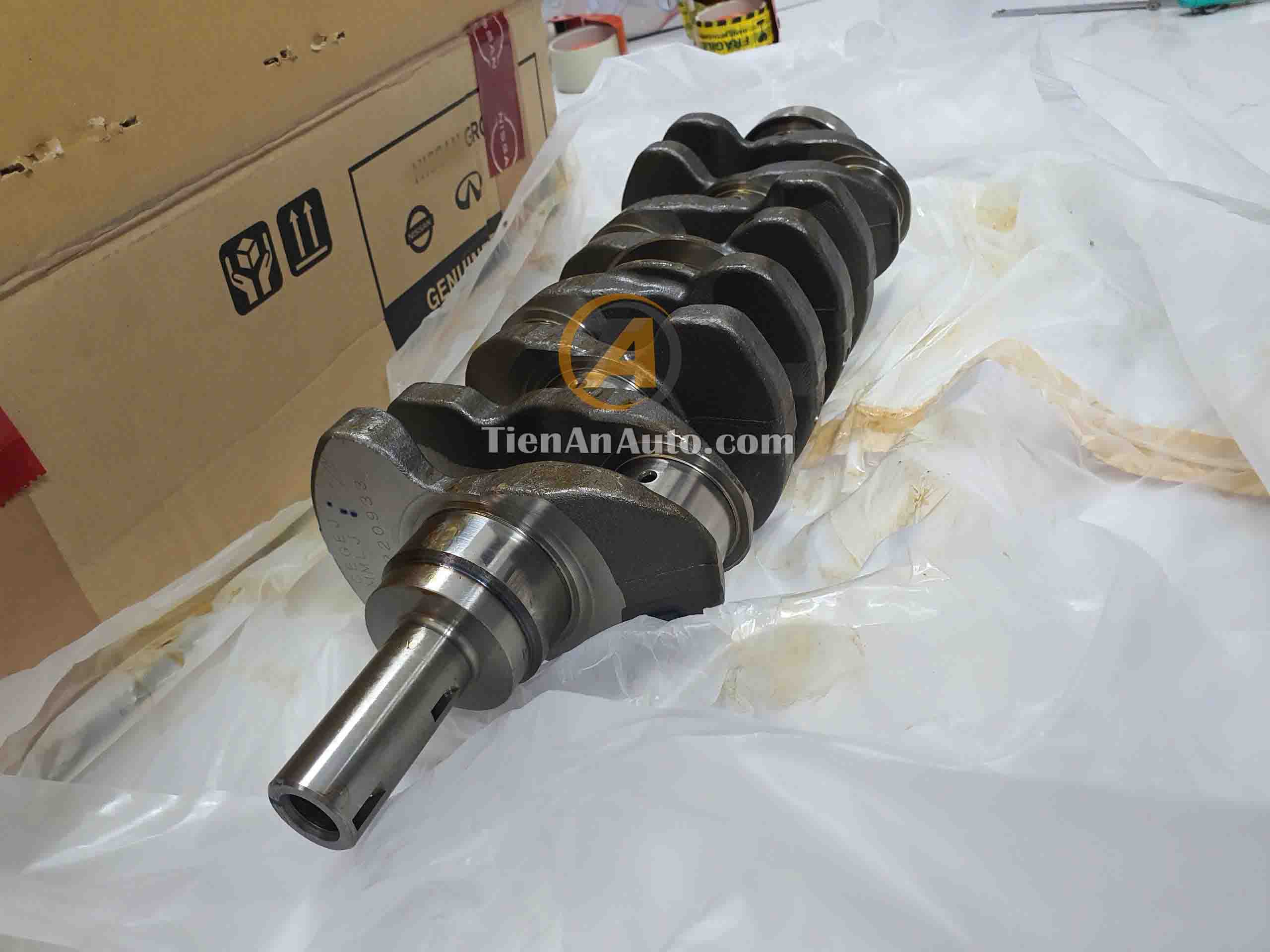 Trục Cơ Nissan Navara D40, NP300 – Mã 12200KH40B | Phụ Tùng Ô Tô Tiến An