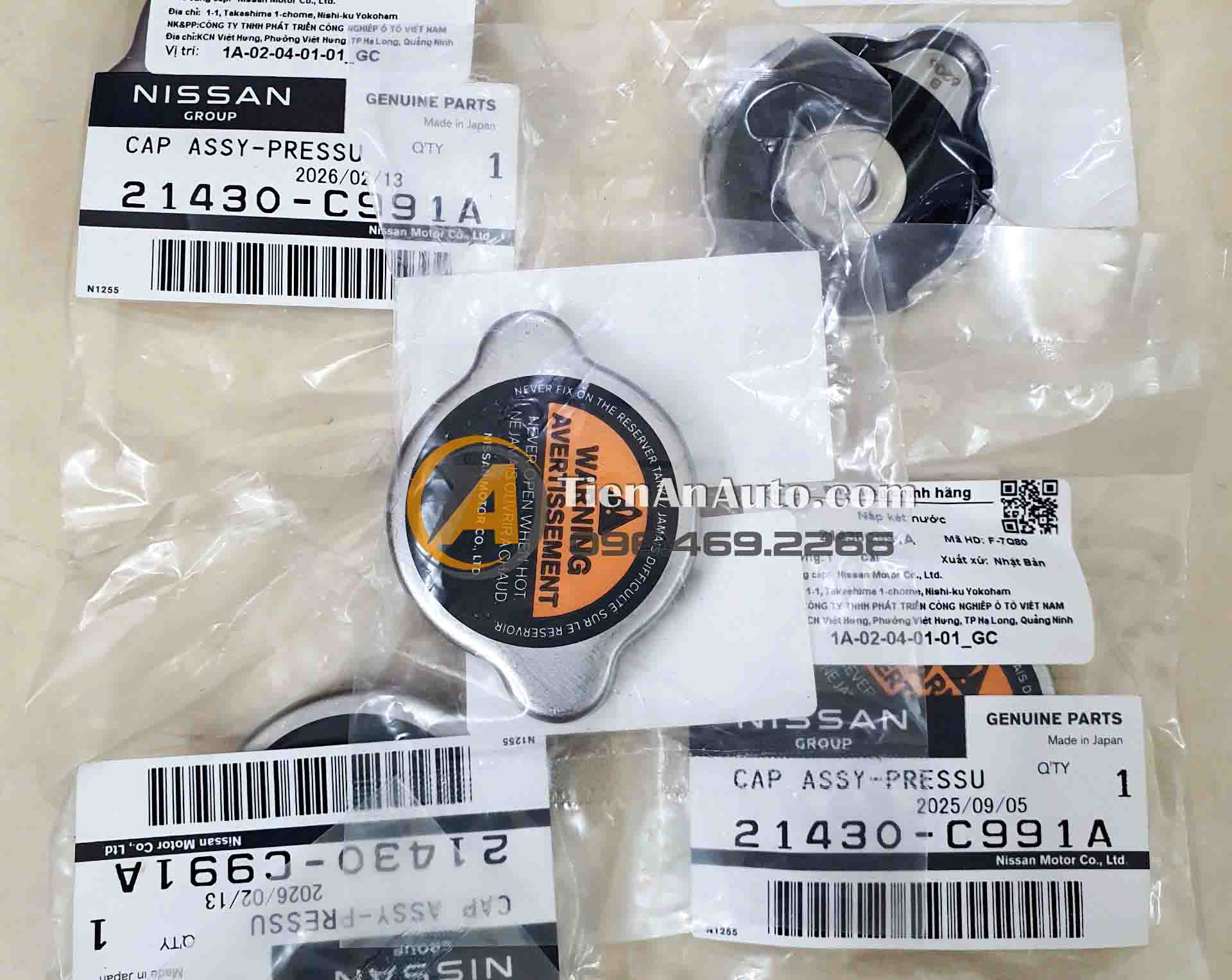 Nắp Két Nước Nissan Navara – Mã 21430-C991A | Phụ Tùng Ô Tô Tiến An