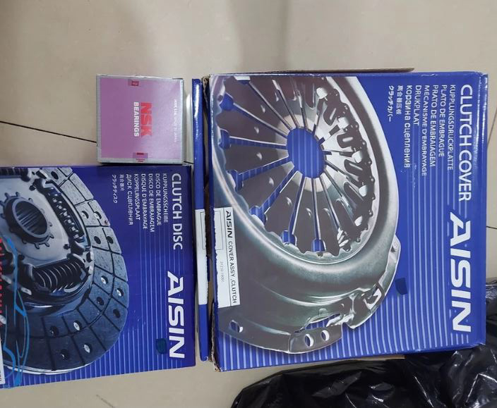 Bộ lá côn bàn ép Toyota Vios (AISIN) 31210-16091, 31250-0A010, 31250-12154 | Phụ tùng ô tô Tiến An - 0964692266