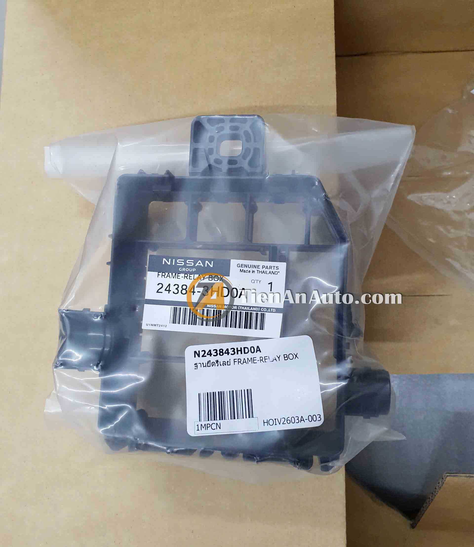 Thân Hộp Rơ Le Nissan Kicks – Mã 24384-3HD0A | Phụ Tùng Ô Tô Tiến An