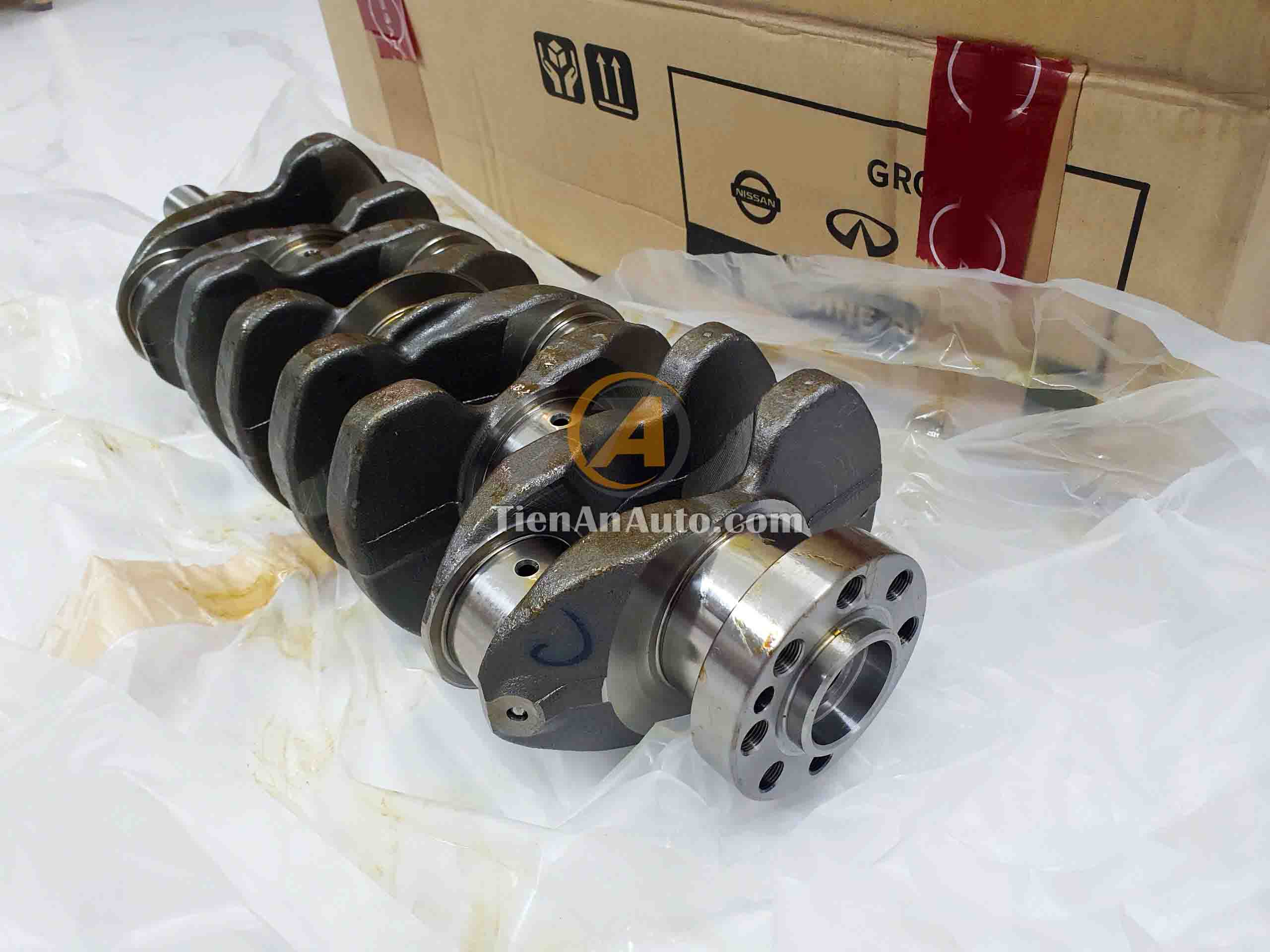 Trục Cơ Nissan Navara D40, NP300 – Mã 12200KH40B | Phụ Tùng Ô Tô Tiến An