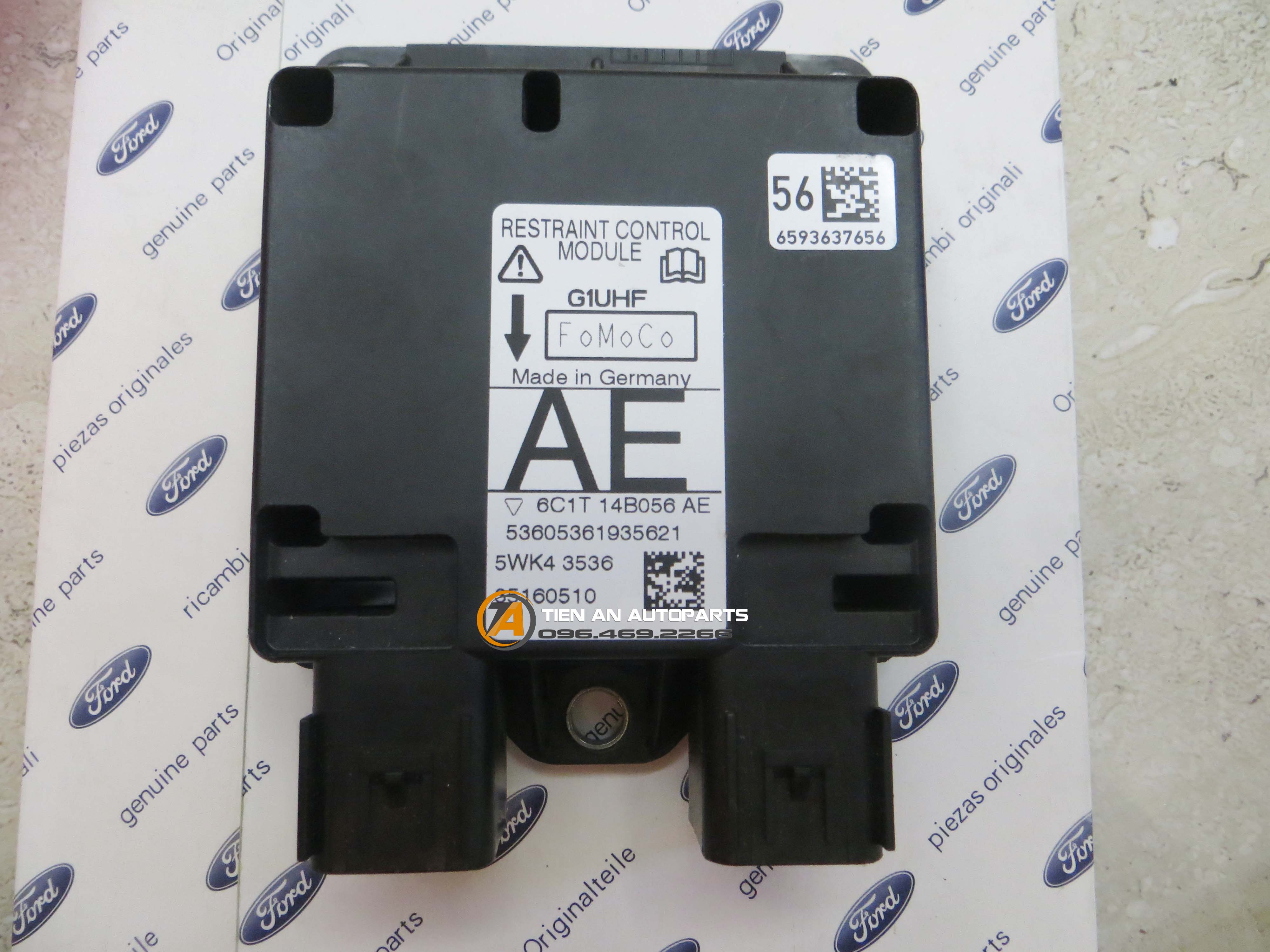 Hộp điều khiển túi khí Ford Transit (2008-2022) - Mã 6C1T14B056 AE | Phụ tùng ô tô Tiến An - Liên hệ: 0964692266
