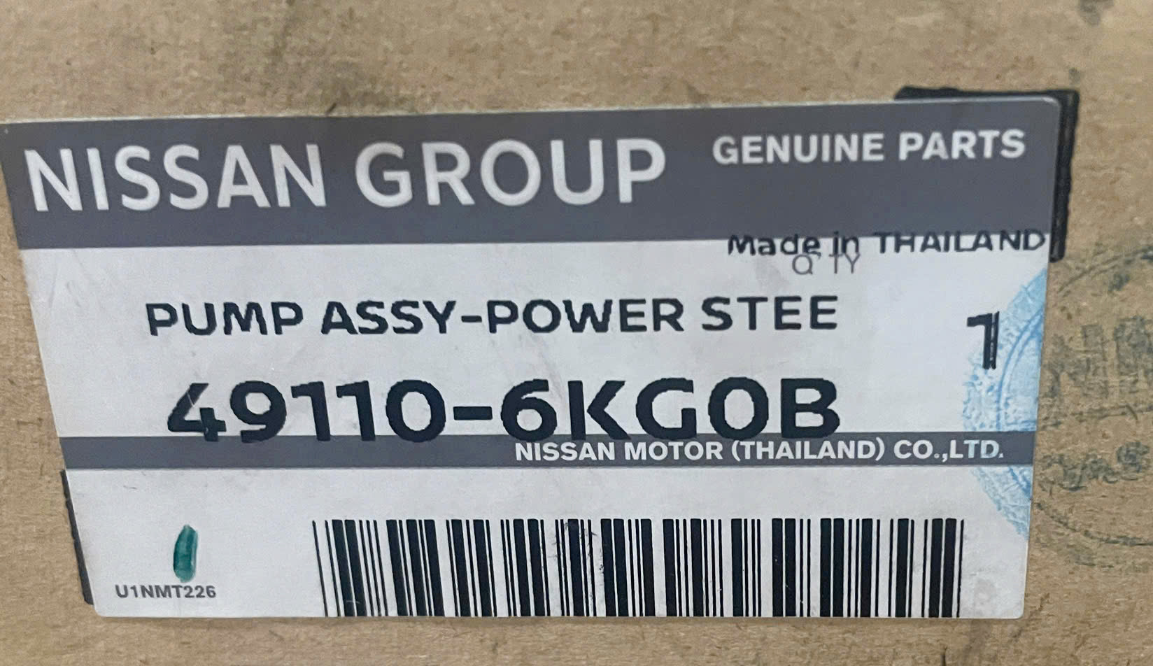 Bơm Trợ Lực Lái Nissan Navara ( 2022 -) Mã 49110-6KG0B | Phụ Tùng Ô Tô Tiến An