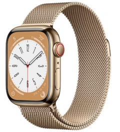 Apple Watch S8 LTE viền thép dây thép
