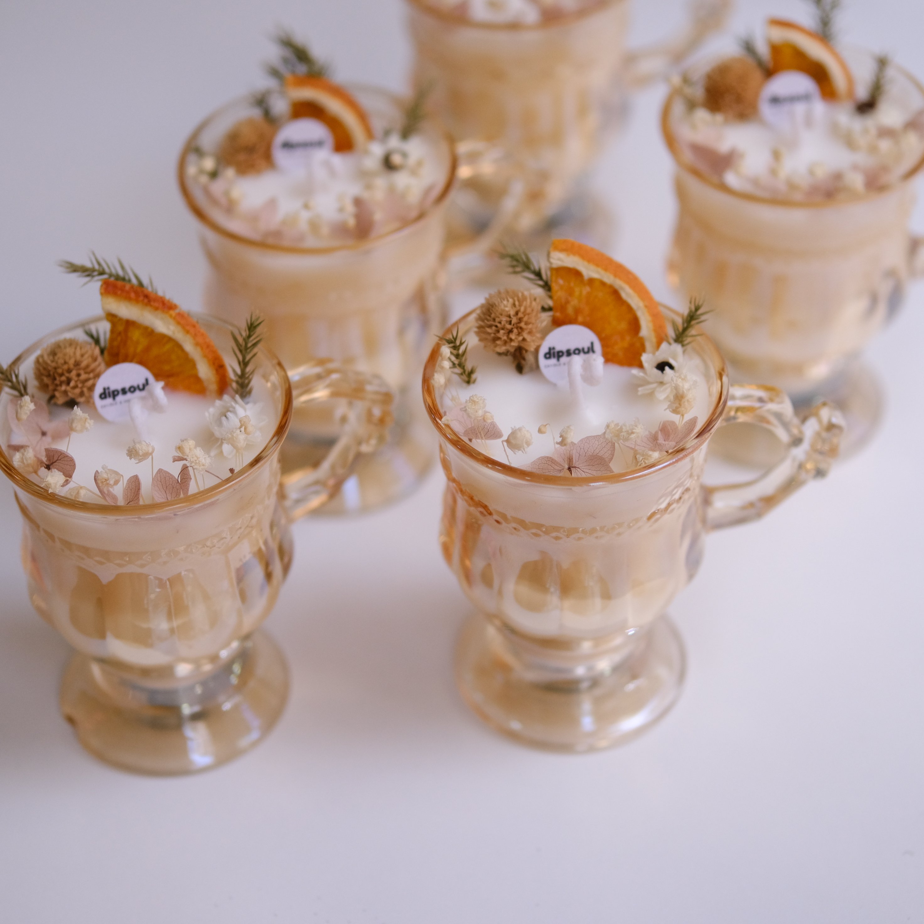 Nến thơm ly Amber