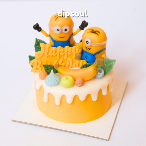 Nến thơm bánh kem Minion