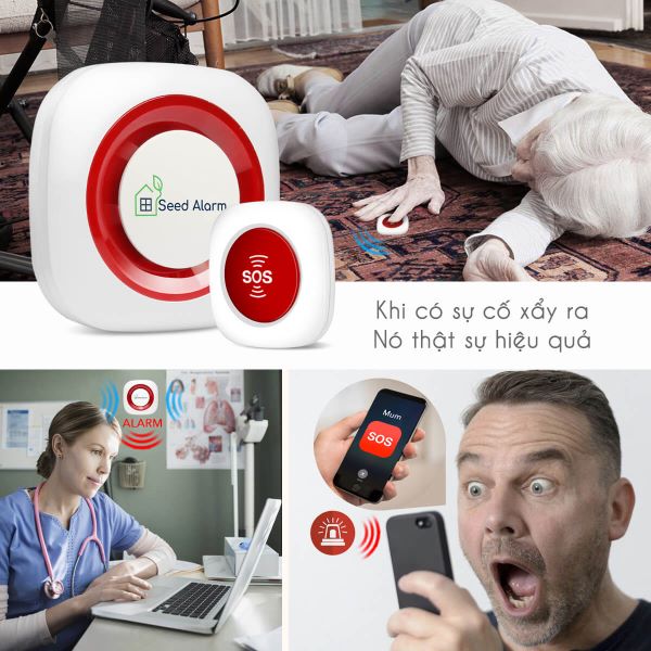 Chuông báo khẩn cấp cho người già SOS