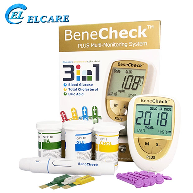 Máy Đo Đường Huyết BeneCheck Plus 3 in 1 chính hãng