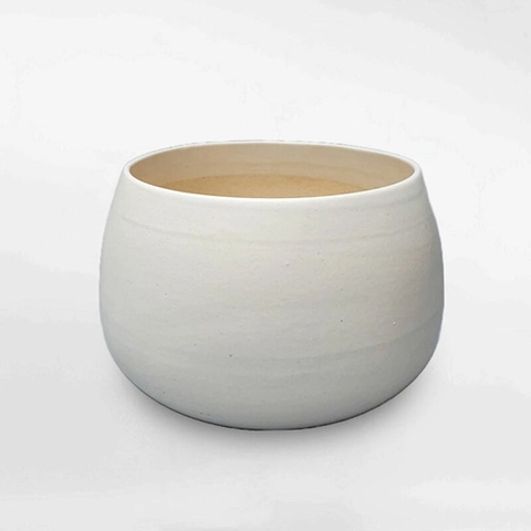 Chậu sứ trắng