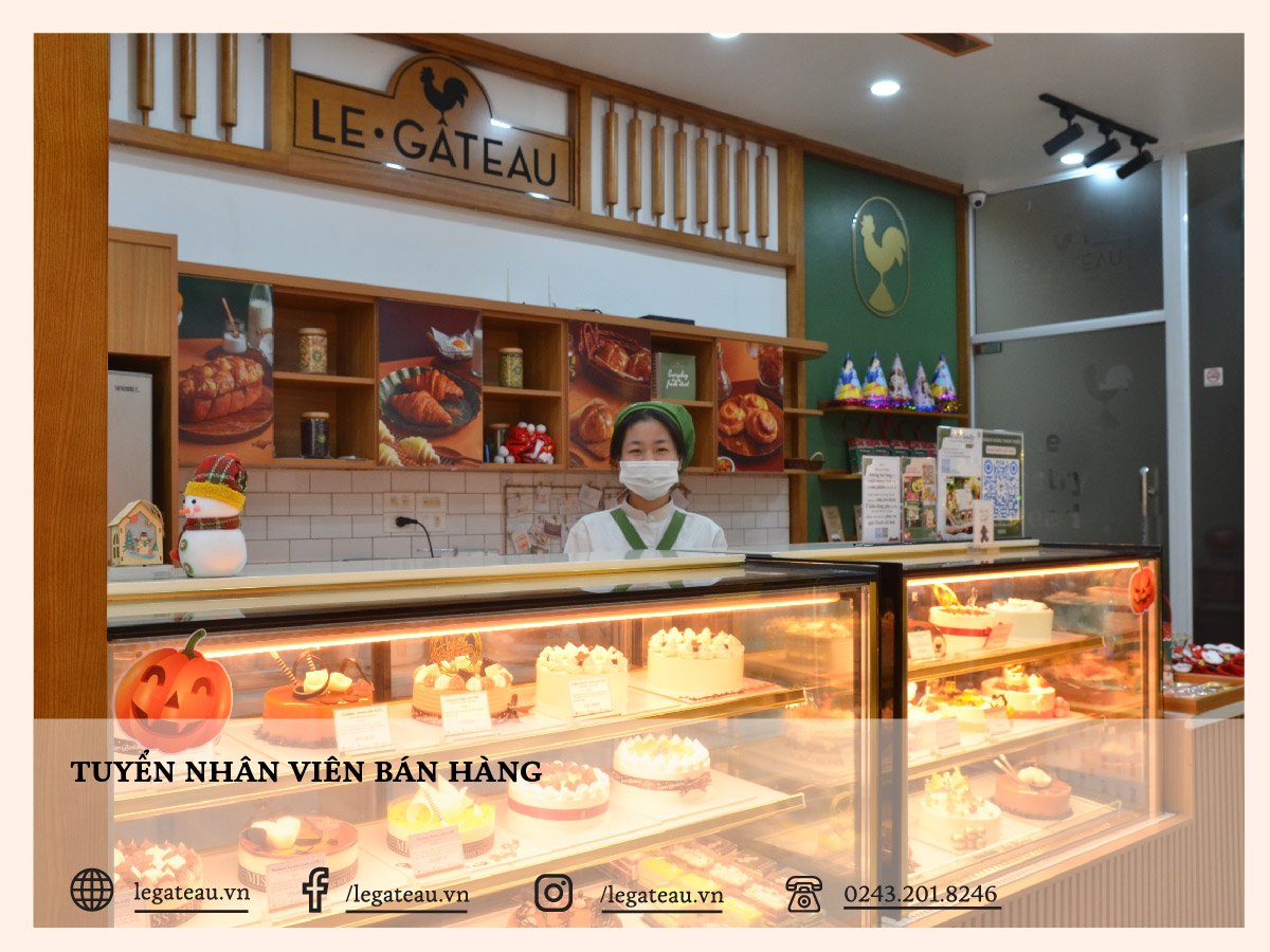 Tuyển dụng nhân viên bán hàng (cơ sở Kim Chung)