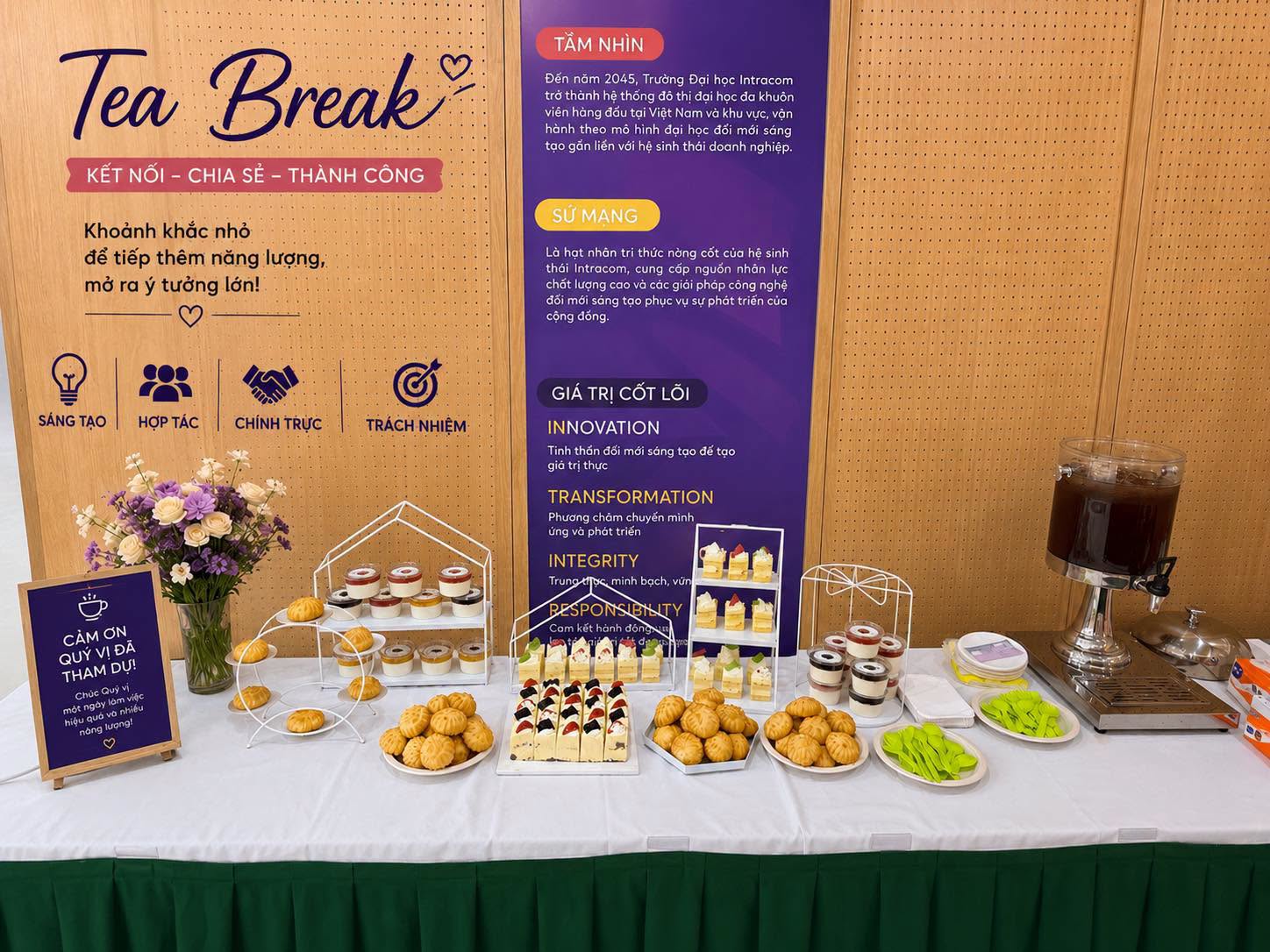 Tea Break – Khoảng nghỉ nhỏ, kết nối những giá trị lớn!