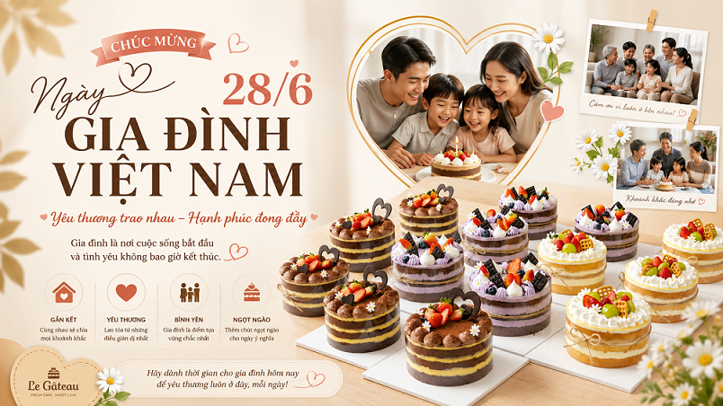Chúc mừng ngày gia đình Việt Nam 28/6
