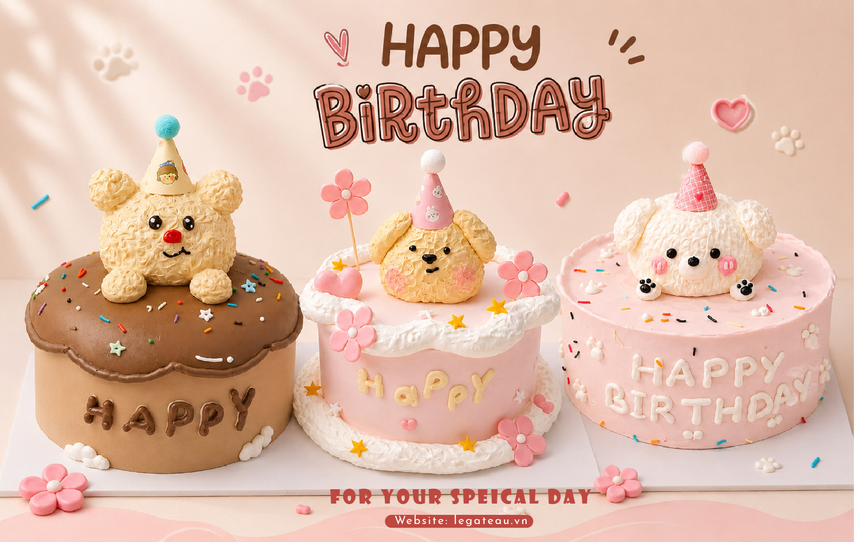 🎂 Những chiếc bánh sinh nhật ngọt ngào cho ngày đặc biệt