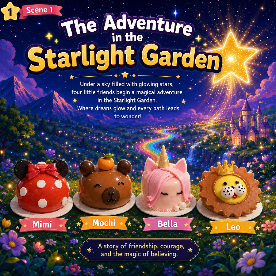 The Adventure in the Starlight Garden