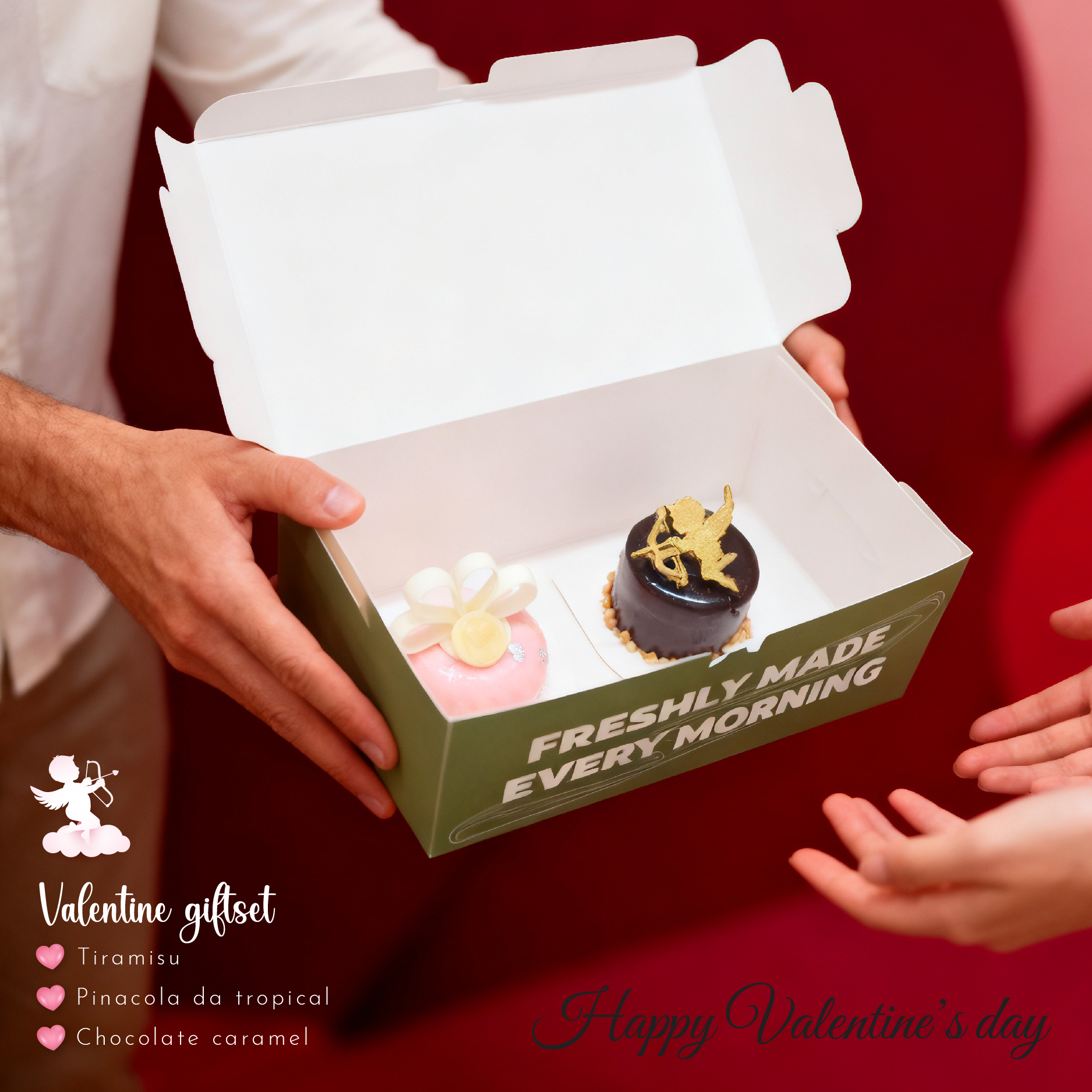 Set quà valentine 2026 (hộp giấy)