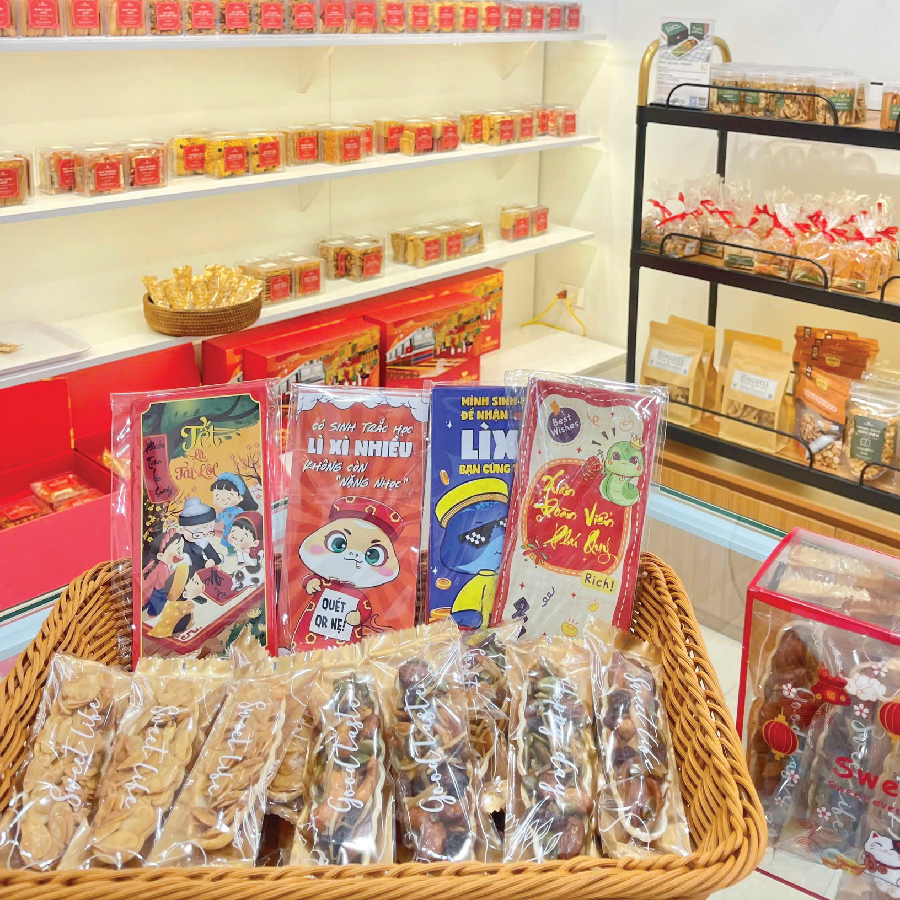 Bánh thuyền hạnh nhân 2 vị