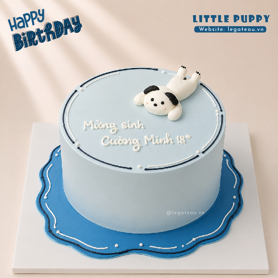Little Puppy – Cún Con Xanh