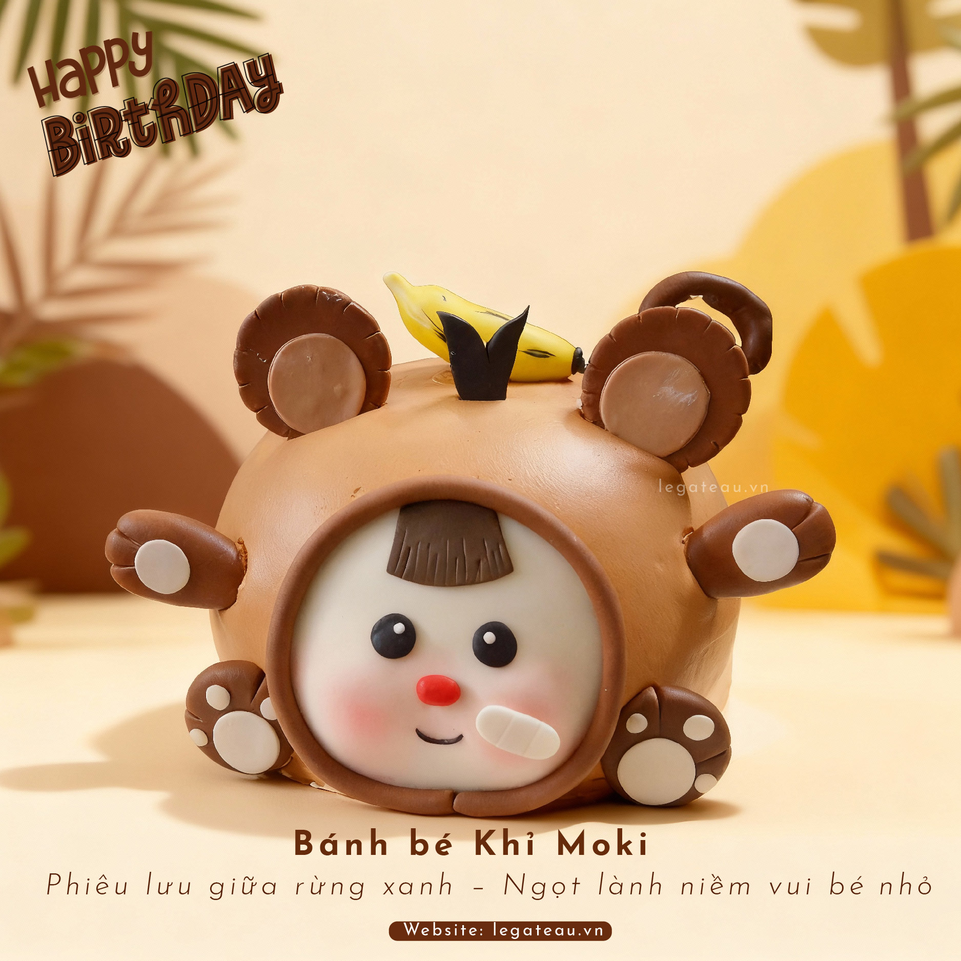 Bánh bé Khỉ Moki