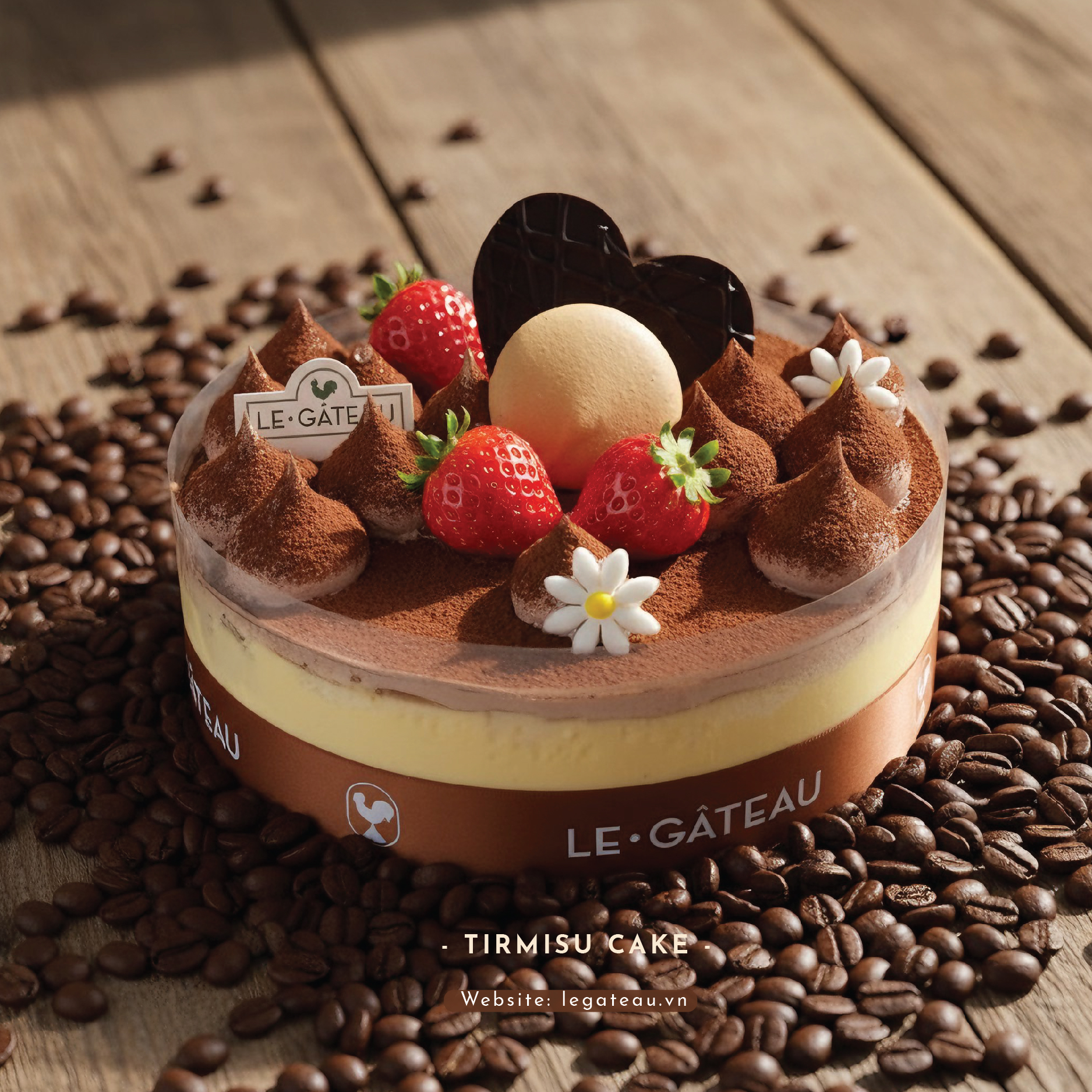 Bánh tiramisu (phô mai cafe)